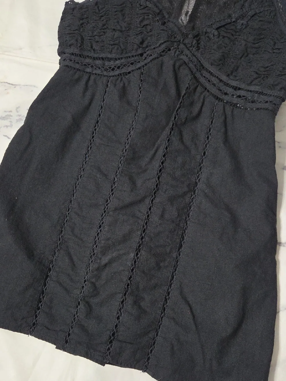 Free People Valencia Mini Dress In Black